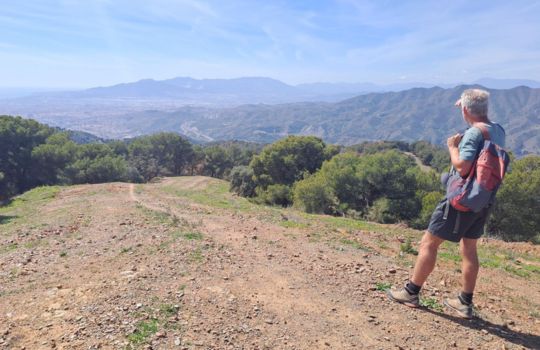 Wandelen Montes de Malaga