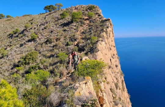 Wandelen Albir Serra Gelada