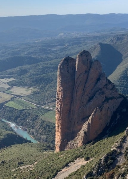 Wandelvakantie Pyreneeën Rotsformatie Mallos de Riglos