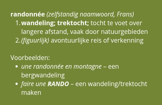 Betekenis Rando Reizen