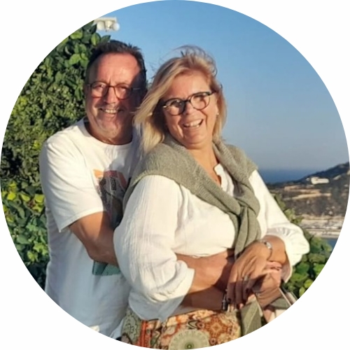 Corine en Rob reisbegeleiders