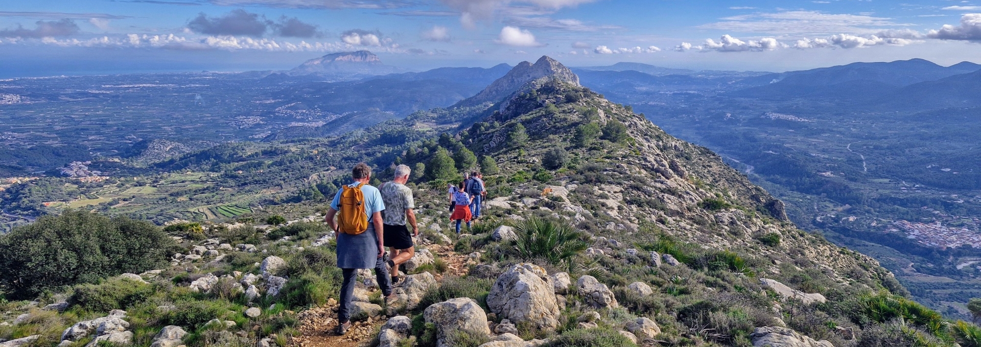 Groepswandelreizen, Wandelvakantie met groep en Actief Overwinteren Costa Blanca en Andalusië