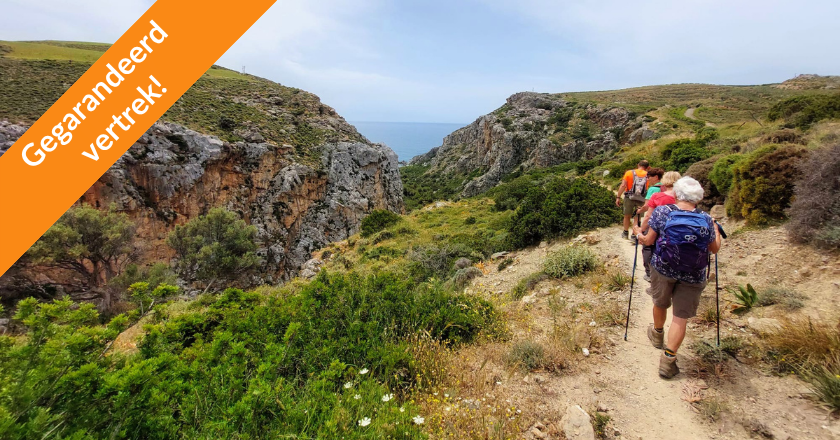 Wandelen op Kreta Gegarandeerd vertrek