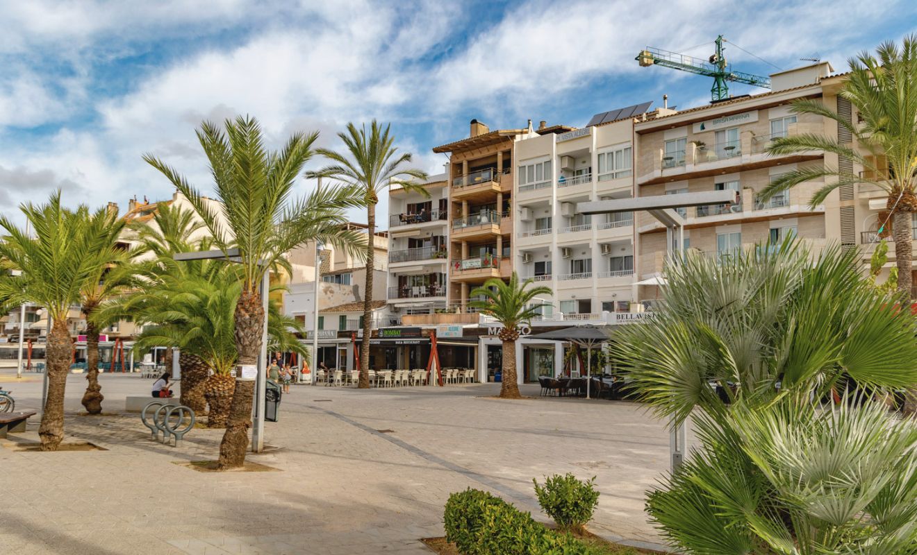 Port d Alcudia op Mallorca