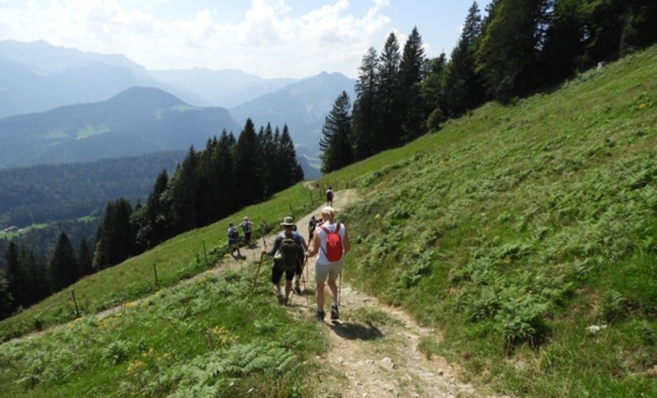 Wandelvakantie Bregenzerwald met de trein