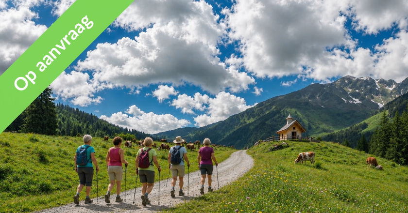 Wandelvakantie Wikdschonau op aanvraag