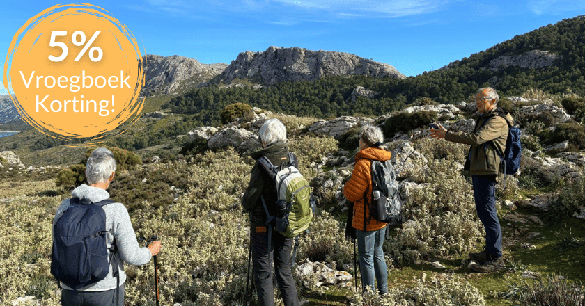 Wandelvakantie Mallorca voorjaar korting