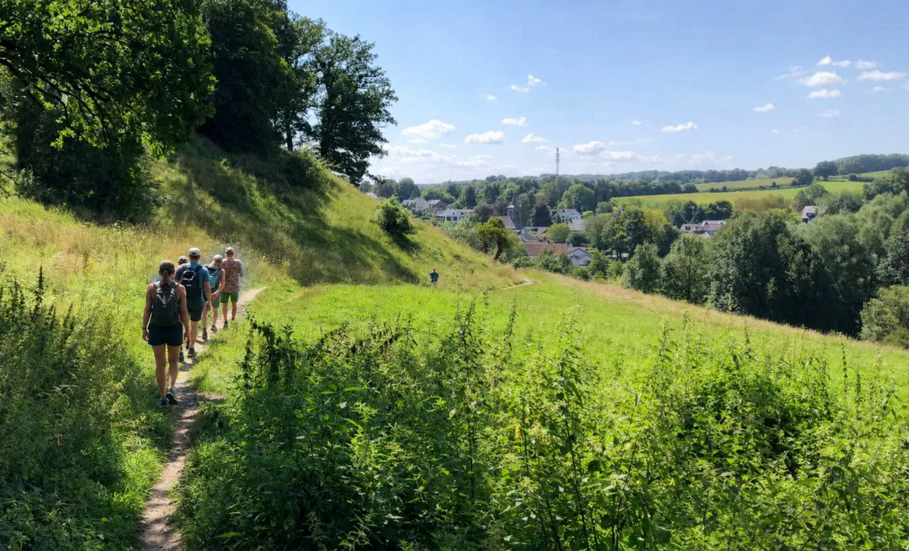 Groepswandelreis Zuid Limburg