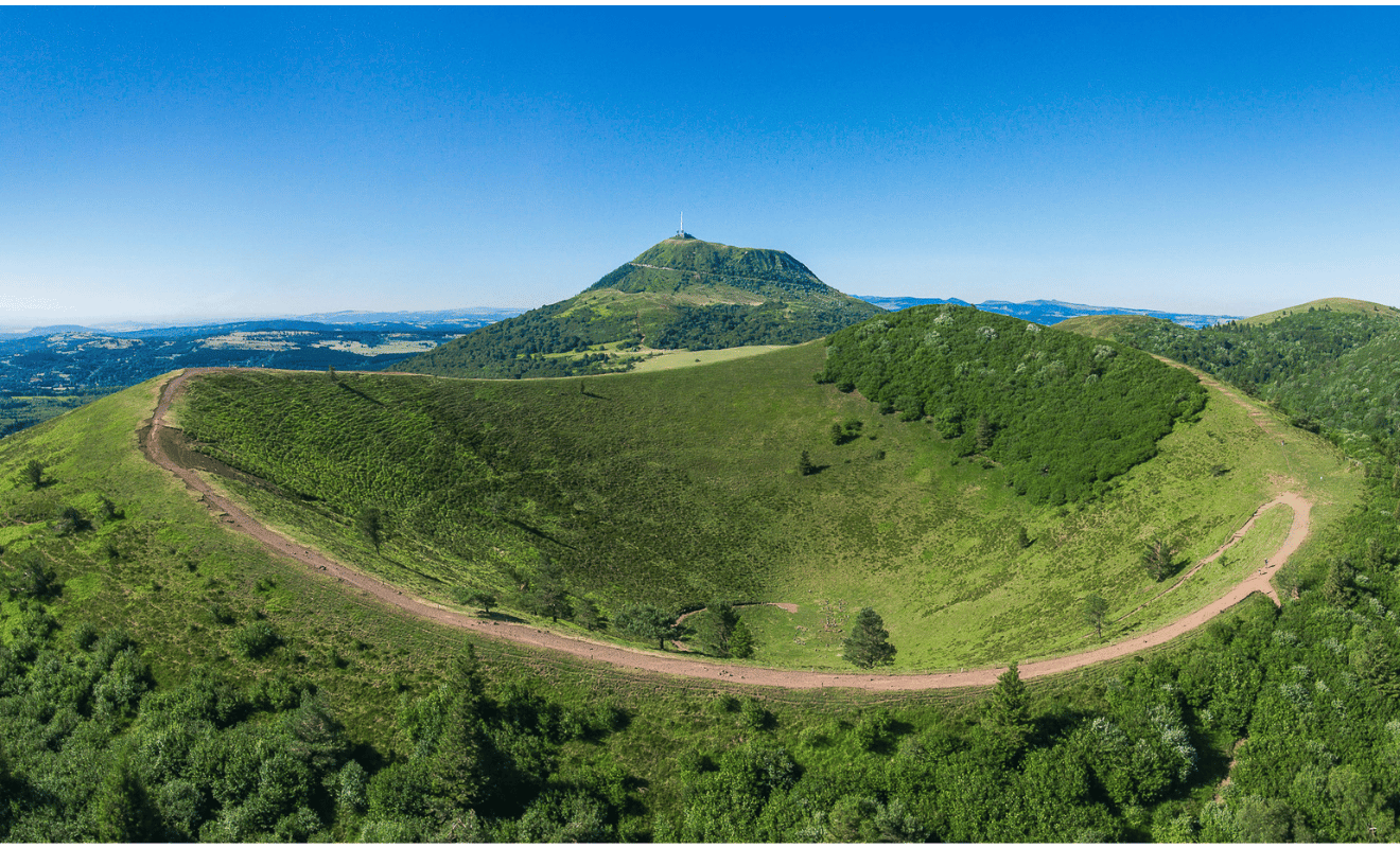 Puy de Dome en Puy Pariou Auvergne